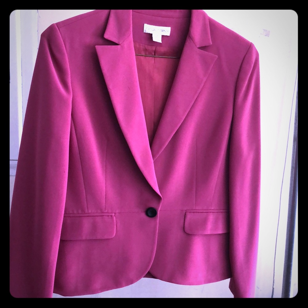 Pink blazer